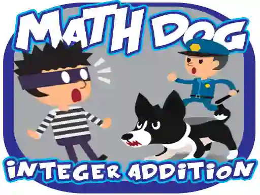 Permainan Math Dog Integer Addition secara online