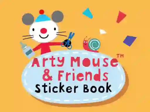 Permainan Arty Mouse & Friends Sticker Book secara online