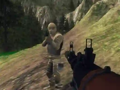 Permainan Crazy Commando secara online