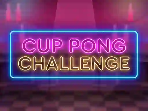 Permainan Cup Pong Challenge secara online