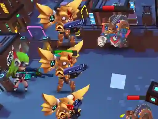 Permainan Guardians vs Zombies secara online