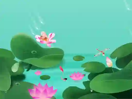 Permainan Lotus Flowers secara online