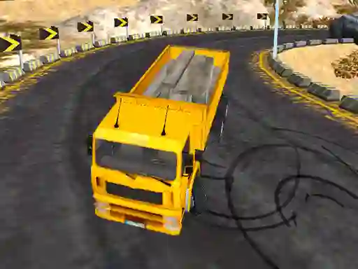 Permainan Long Trailer Truck Cargo Truck Simulator Game secara online