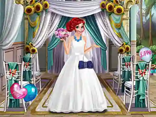 Permainan Princess wedding dress secara online