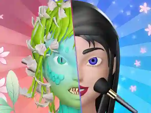 Permainan Monster Makeup 3D secara online