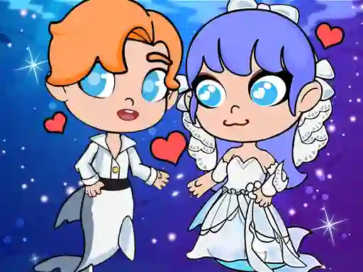 Permainan Mermaid Wedding World secara online