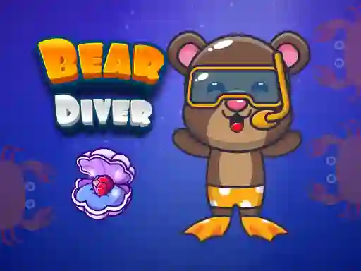 Permainan Bear Diver secara online