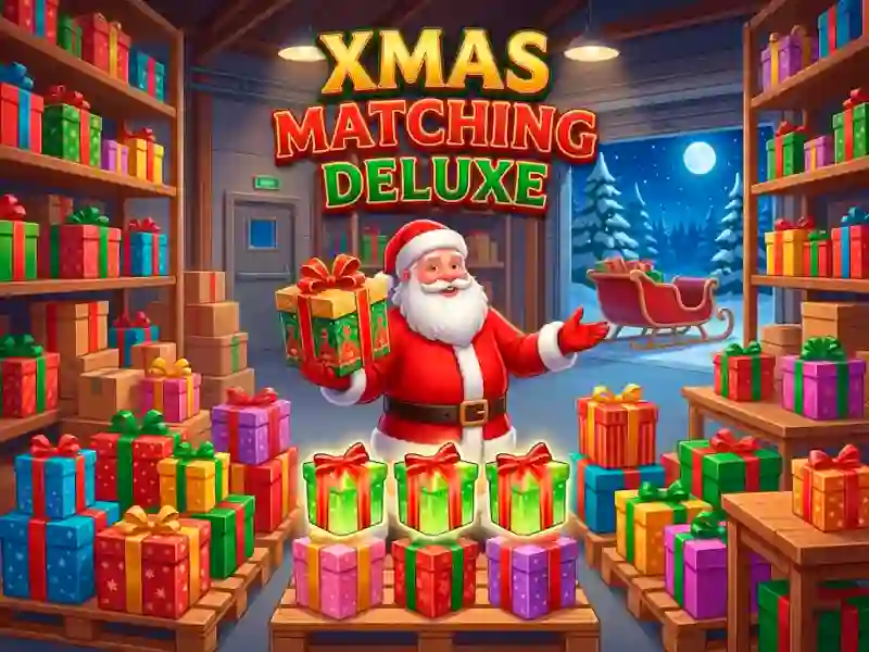 Permainan Xmas Matching Deluxe secara online