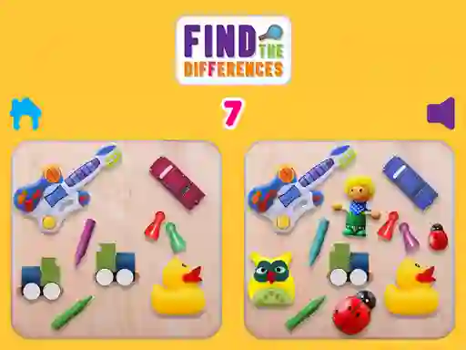 Permainan Find The Differences secara online