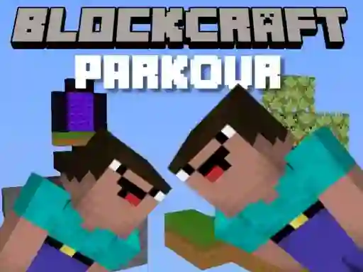 Permainan Parkour Blockcraft secara online