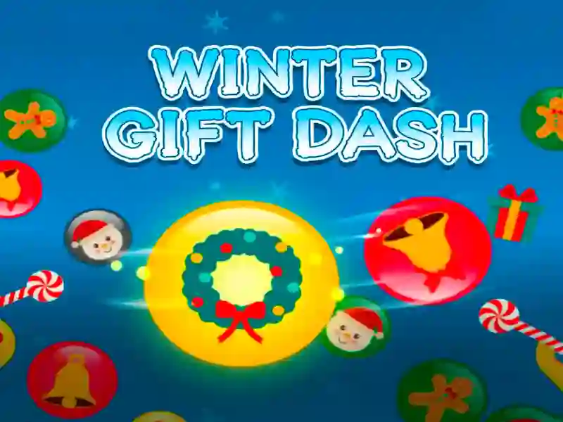 Permainan Winter Gift Dash secara online