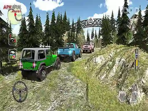 Permainan Off Road Mountain Jeep Drive 2020 secara online