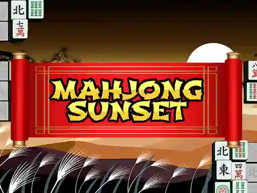 Permainan Mahjong Sunset secara online