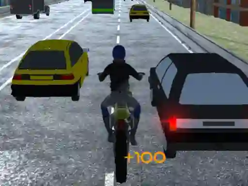 Permainan Motorbike Traffic secara online
