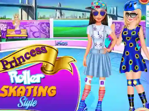 Permainan Princess Roller Skating Style secara online