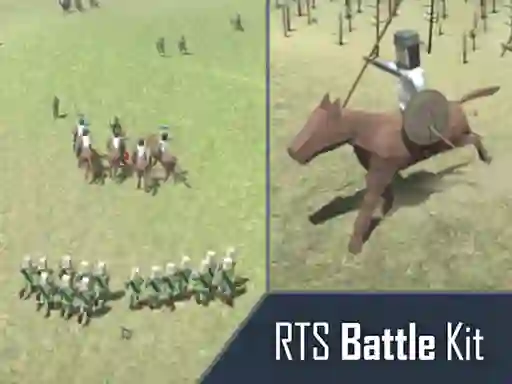 Permainan RTS Battle Kit secara online