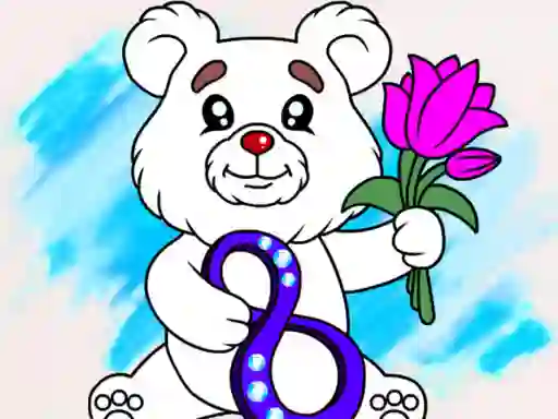 Permainan March Coloring Book secara online