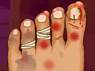 Permainan Monster Foot Doctor secara online