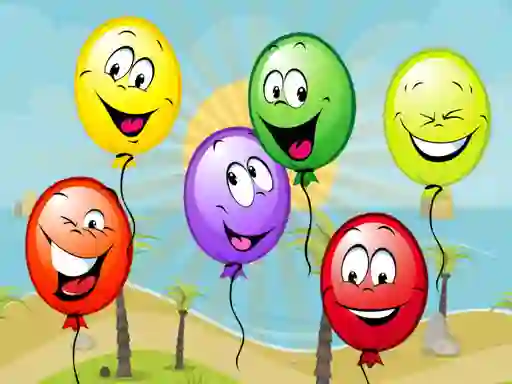 Permainan Funny balloons secara online