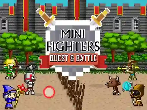 Permainan Mini Fighters Quest & battle secara online