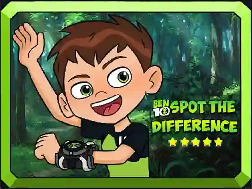 Permainan Ben 10 Spot the Difference secara online