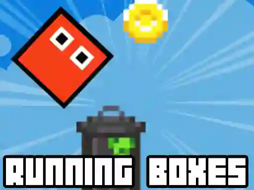 Permainan Retro Running Boxes secara online