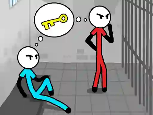 Permainan Crazy Stickman Escape secara online