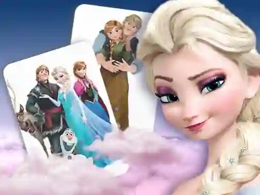 Permainan Frozen Memory Card Match secara online