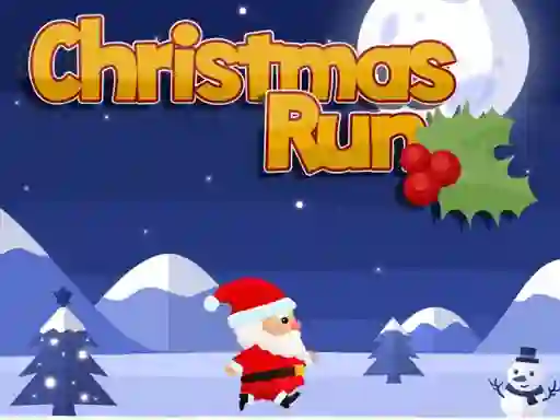 Permainan Christmas Run secara online