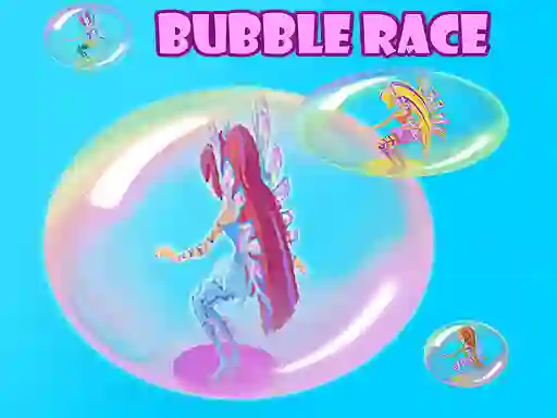 Permainan Winx Bubble Race secara online