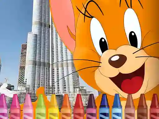 Permainan Tom and Jerry Coloring secara online