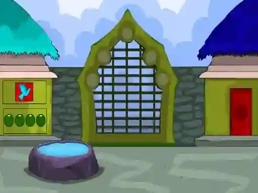 Permainan Hut Village Escape secara online