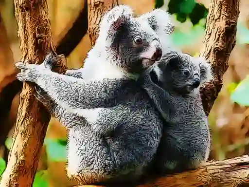 Permainan Cute Baby Koala Bear secara online