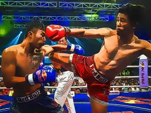 Permainan MuayThai Fighters Jigsaw secara online