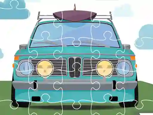 Permainan Retro Cars Jigsaw secara online