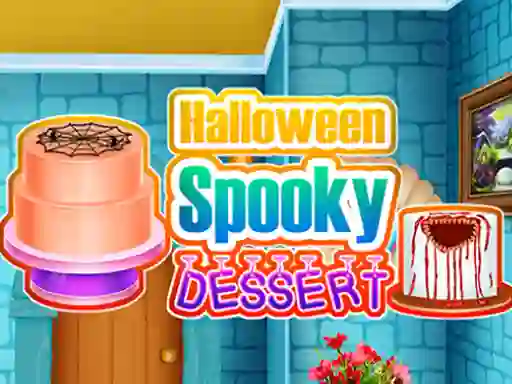 Permainan Halloween Spooky Dessert secara online