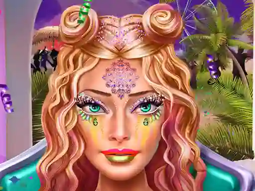 Permainan Ellie Coachella Makeup secara online