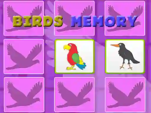 Permainan Kids Memory With Birds secara online