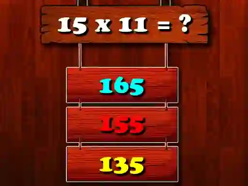 Permainan Multiplication Math Challenge secara online