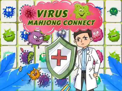 Permainan Virus Mahjong Connection secara online