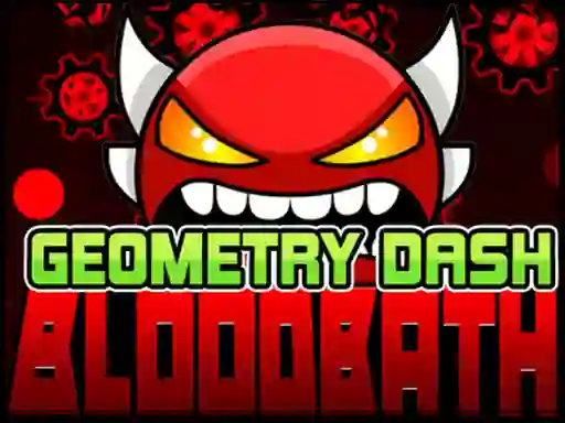 Permainan Geometry Dash Bloodbath secara online