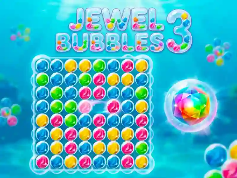 Permainan Jewel Bubbles 3 secara online
