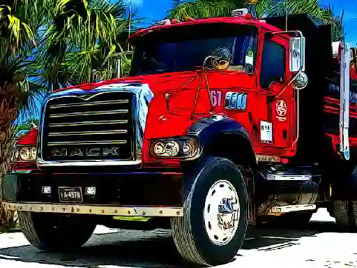 Permainan American Trucks Jigsaw secara online