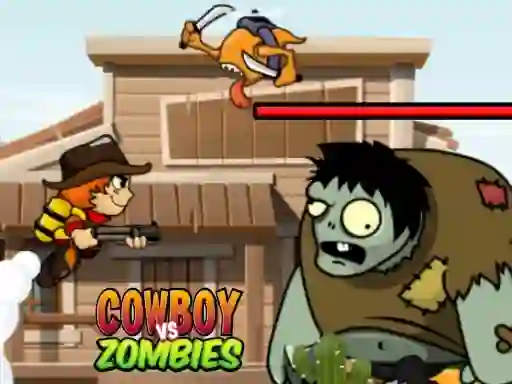 Permainan Cowboy vs Zombies secara online