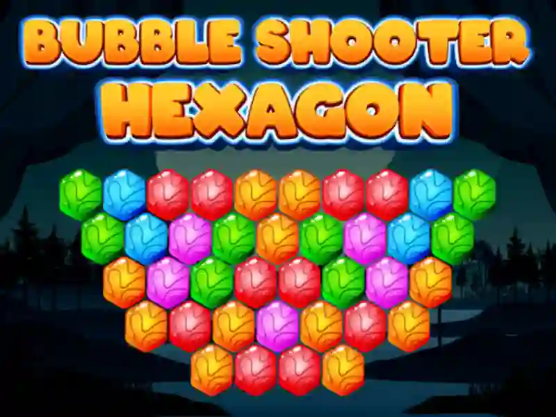 Permainan Bubble Shooter Hexagon secara online