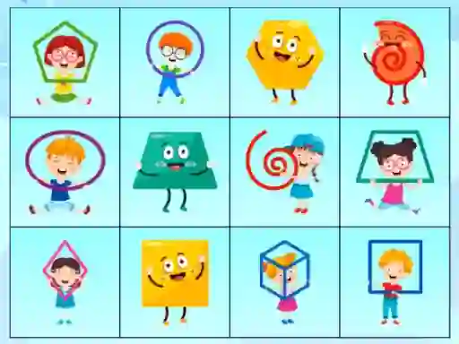 Permainan Match The Shapes secara online