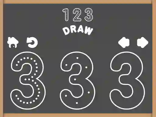Permainan 123 Draw secara online