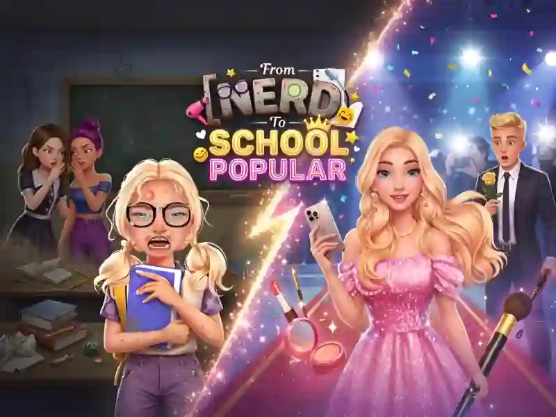 Permainan From Nerd To School Popular secara online