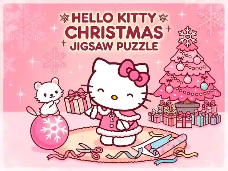 Permainan Hello Kitty Christmas Jigsaw Puzzle secara online