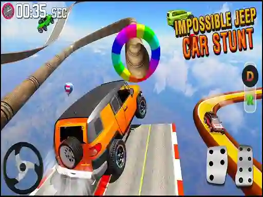 Permainan GT Jeep Impossible Mega Dangerous Track secara online